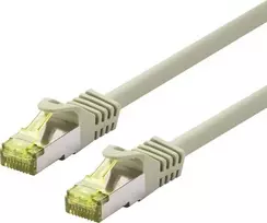 LOGON LOGON TCR6ASS0025I tinklo kabelis, dramblio kaulo spalvos, 0,25 m, Cat6 SF/UTP (S-FTP)