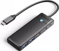 HUB USB Orico PAPW2AC-C3 1x USB-C 1x USB-C PD  + 2x USB-A 3.2 Gen2 (6942227138316)