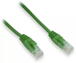 „Lynx CS“ jungiamasis kabelis, Cat 5e, UTP, PVC, CCA, žalias, 0,3 m, 10 vnt. (LX-UTP5E-0030-GREEN)