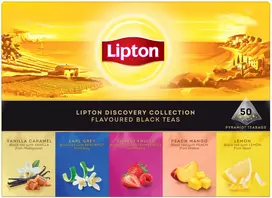 „Lipton“ arbatos rinkinys „Variety Pack“ – 5 x 10 piramidinių maišelių
