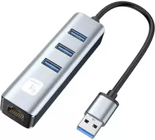 „Techly iDATA“ USB 3.0 – RJ45 tinklo plokštė (TLY_366907)