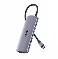 HUB USB Unitek Hub 4w1 USB-C 10Gbps, 4x USB-A H1112EGY01