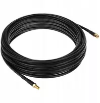 10 m juodas anteninis signalinis kabelis (SMA-W/SMA-G-10M)