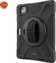 „Fixed Rugged“ planšetinio kompiuterio dėklas, skirtas „Apple iPad Pro 11“ (2024)/M5 (2025), juodos spalvos
