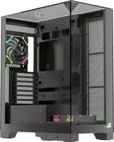 XYZ PC GEAR „Trifecta ARGB“ korpusas, juodos spalvos (X-CS-TRIFECTA-B)