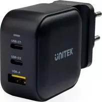 „Unitek“ įkroviklis P1108AWH: 1 USB-A, 2 USB-C, 3,25 A (P1108ABK)
