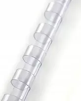 Argo 6 mm plastikinis nugarėlė ARGO 405068, skaidrus, 100 vnt.