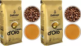 „Dallmayr Crema D’Oro“ kavos pupelės, 2 kg