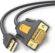 „Ugreen“ USB-A – RS-232 USB kabelis, 2 m, pilkos spalvos (20222)