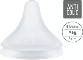 NUK buteliuko žindukas PM SIL U 2EL 10709034 1/6