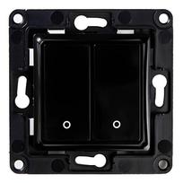Shelly wall switch 2 button (black)