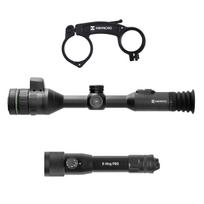 HIKMICRO Alpex 4K LRF Naktinio matymo taikiklis + X-hog Pro 850/940 nm Lazerinis žibintuvėlis