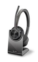 POLY Voyager 4320 USB-C Headset +BT700 dongle +Charging Stand