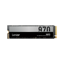 Lexar SSD | NM970 | 2000GB | SSD form factor M.2 2280 | Solid-state drive interface PCIe Gen 5X4 | Read speed 11000MB/s | Write speed 10000MB/s|LNM970X002T-RNNNG