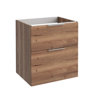 Spintelė po praustuvu Kame BIG, BU/6-3DR/19-BIG, 60 cm, Tabako ąžuolas