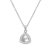 Sidabrinis kaklo papuošalas moterims DiamondSky „Elemental Magic (Crystal Ignite)“ su Swarovski kristalais, Golden