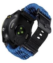 Laikrodžio dirželis suderinamas su „Garmin“ Binlun, mėlynas, 26 mm