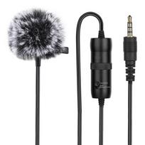 Puluz Microphone with a clip, 3.5mm jack, 6m