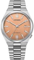 Citizen Tsuyosa Men's Watch 40mm Salmon Dial Stainless Steel Bracelet