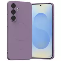 Mercury Semi-Silicone phone case with MagSafe support for Samsung Galaxy S25 FE (S731) purple