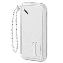 USAMS Powerbank PB56 10000mAh 2xUSB | USB-C | MicroUSB Fast Charge white 10KCD15002 (US-CD150)