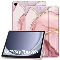 Tech-Protect SmartCase case for Samsung Galaxy Tab A9+ 11" X210 | X215 | X216 - pink marble