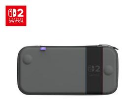 Turtle Beach PlayTrek Charcoal Black Slim Case. Officially licensed for Nintendo Switch 2