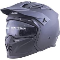 Modulinis motociklininko šalmas W-TEC Badalone - Matinė juoda
