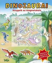Dinozaurai. Knygelė su magnetukais