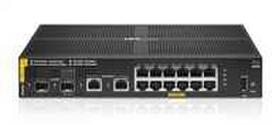 Šakotuvas Hewlett Packard (HP) HPE Aruba Networking CX 6000 12p 10M/100M/1G Class4 PoE 2p SFP 1G 139W Switch (R8N89B)