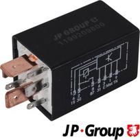 JP GROUP Relė, degalų siurblys 1199209800