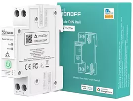 SONOFF Basic 1GSP išmanioji Wi-Fi DIN bėgelio relė 32A