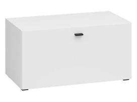 Spintelė prie lovos System 64, balta