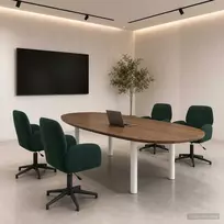Sukamosios stalo kėdės 4 vnt. 54 x 55 x 90 cm Tamsiai žalia