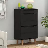 Batu skrynia MOLDE 59,5 x 35 x 103 cm Pušies medienos masyvas