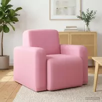 Fotelis Krėslas Rožinė Audinys