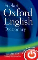 Pocket Oxford English Dictionary 11th Revised edition