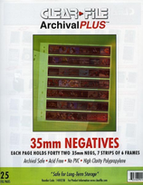 Clearfile lapai negatyvams 35mm skaid.1vnt
