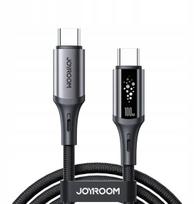 Joyroom S-A60 StarTalk 100 W USB-C – USB-C laidas 1,2 m – juodas