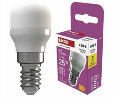EMOS šaldytuvo lemputė E14 2,3 W (25 W) 255 lm neutrali balta