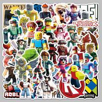 Roblox Roblox stickers vinyl stickers, stickers for laptop, for phone sticker pack stickers set of stickers 49 pcs