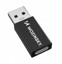 Wozinsky WAAC-01 USB-A – USB-C OTG adapteris – juodas