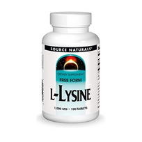 Source Naturals L-Lysine 1000 mg 100 tab