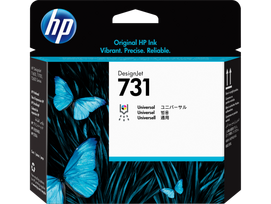 HP 731 (P2V27A) DesignJet spausdinimo galvutė, Thermal inkjet, CMYK, Grey, Matte black, Photo black