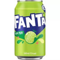 Gazuotas gaivusis gėrimas FANTA (MELON), 350ml Gazuotas gaivusis gėrimas FANTA (MELON), 350ml