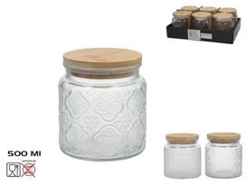 Stiklainis Kitchen&GO, 100 mm, 0.5 l, skaidri sp./ruda sp.