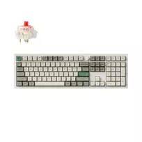 Klaviatūra Keychron Q6 Max (Shell White) - Gateron Jupiter Red Switches