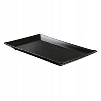 Macario Metro Professional juodi 30x20 cm serviravimo lėkštės, 6 vnt.