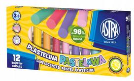 Liepomis kvepiantis pastelinis plastilinas 12 spalvų