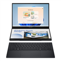 Asus | Zenbook Duo UX8406CA-PZ009W | Basalt Gray | 14 " | OLED | Touchscreen | 3K | 2880 x 1800 pixels | Glossy | Intel Core Ultra 9 | 285H | 32GB |